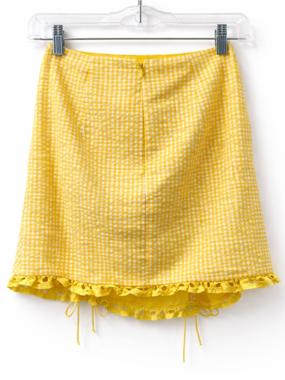 For Love and Lemons Yellow Picnic Skirt size XS - Picture 3 of 3